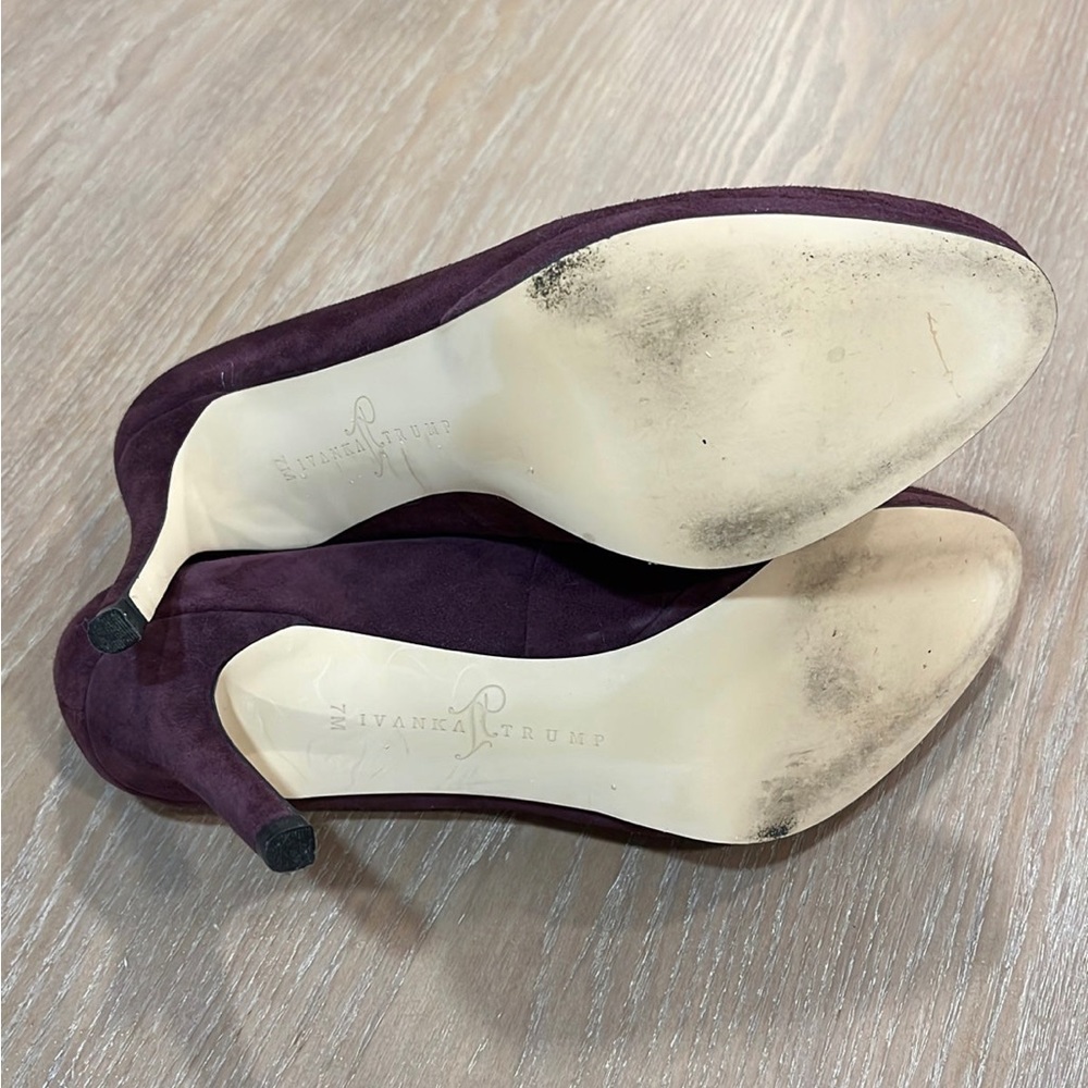 IVANKA TRUMP ROUND-TOE WINE - Picture 9 of 9